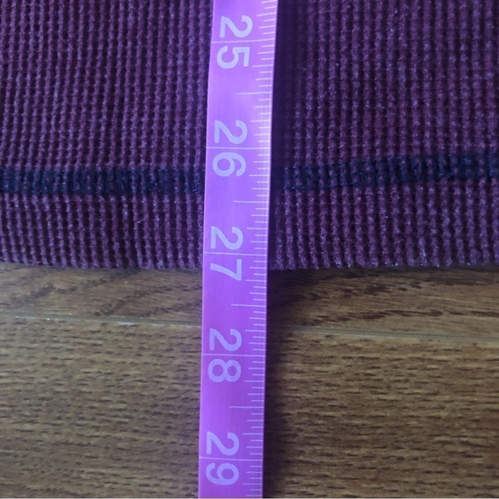 Merona red long sleeve sleep shirt in size L - Picture 6 of 7